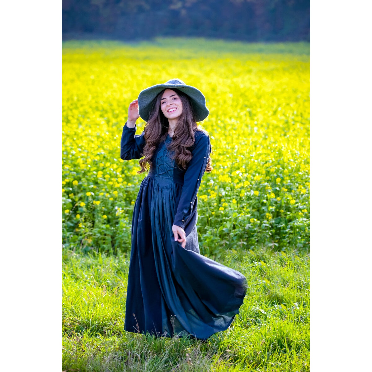 Product image Medieval Dress Medusa black-blue