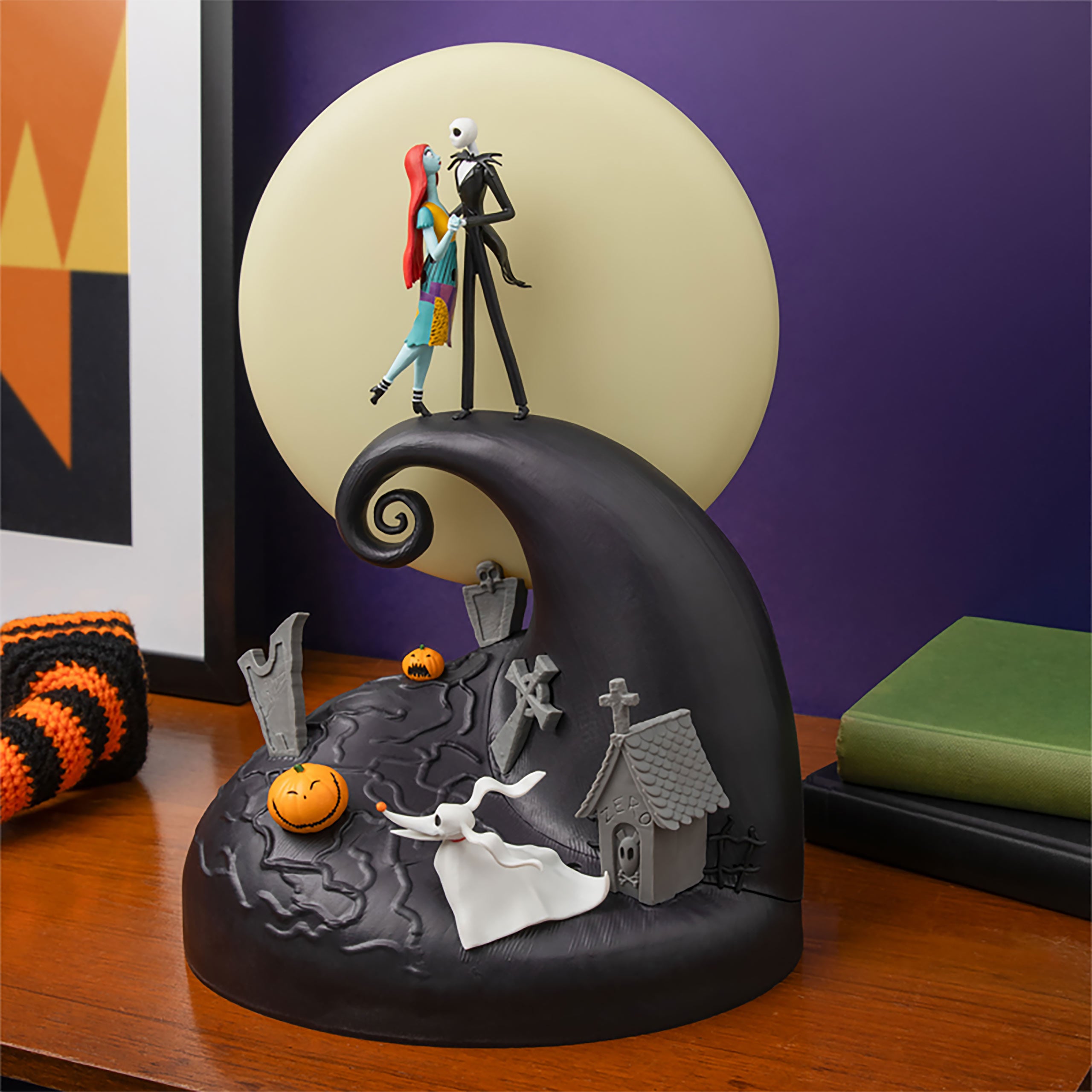 Product image Nightmare Before Christmas - Jack and Sally Diorama Table Lamp
