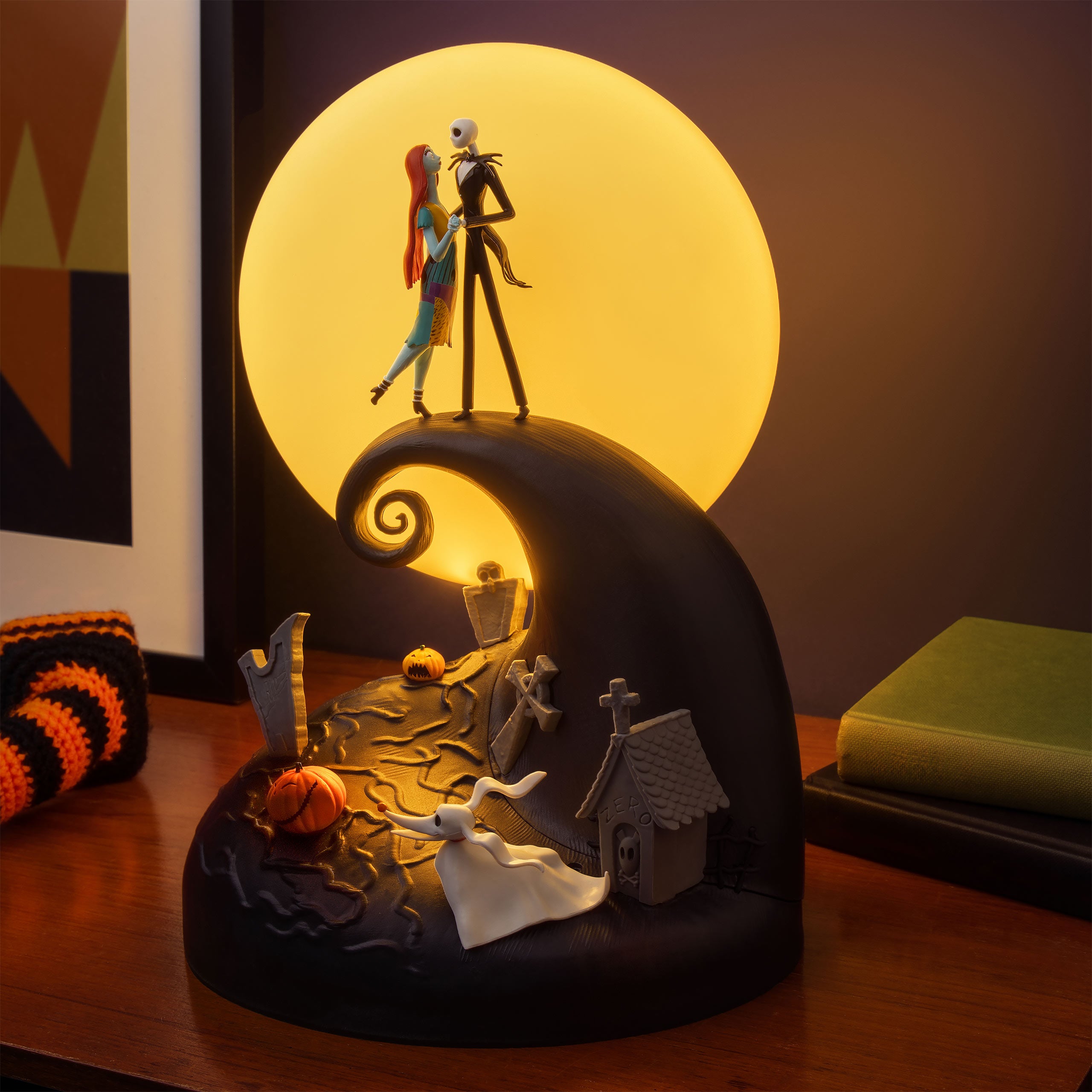 Product image Nightmare Before Christmas - Jack and Sally Diorama Table Lamp