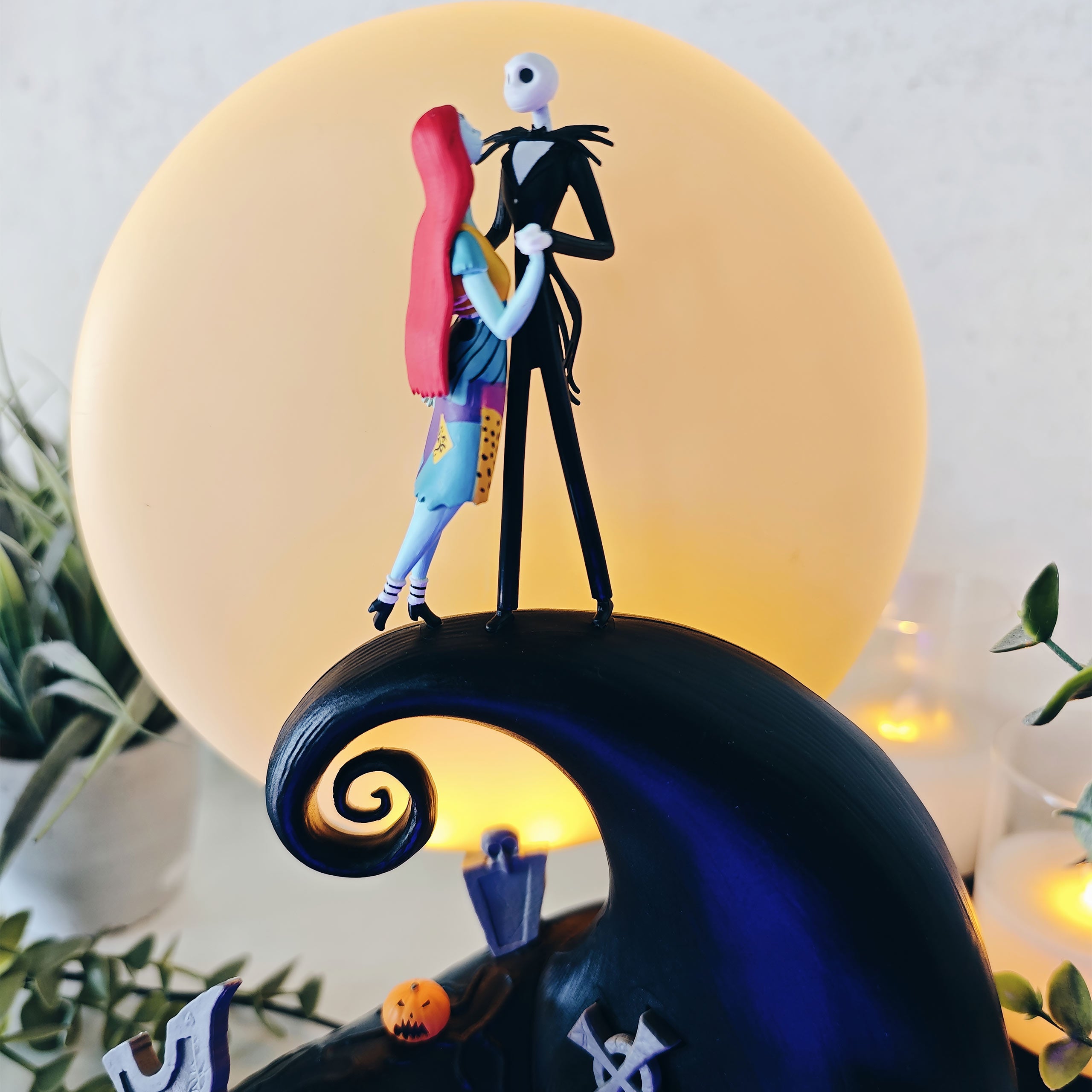 Product image Nightmare Before Christmas - Jack and Sally Diorama Table Lamp