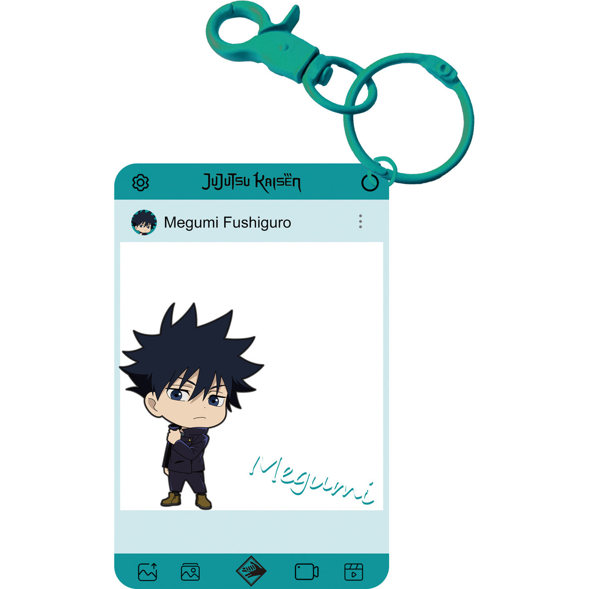 Product image Jujutsu Kaisen - Mystery Acrylic Clear Sleeve with Carabiner