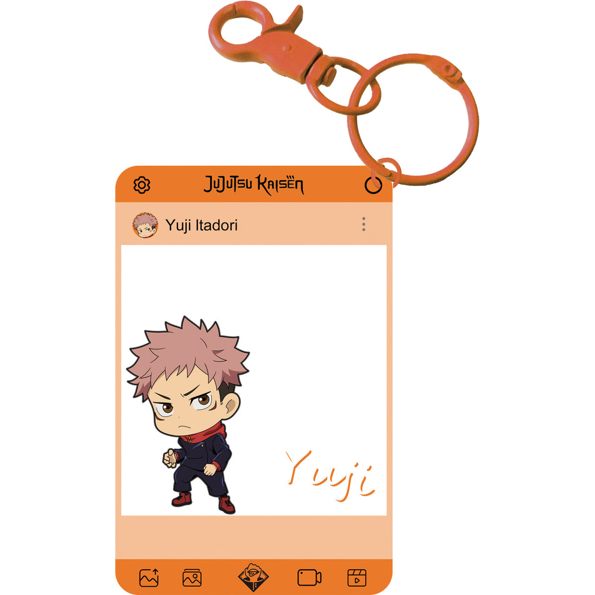Product image Jujutsu Kaisen - Mystery Acrylic Clear Sleeve with Carabiner