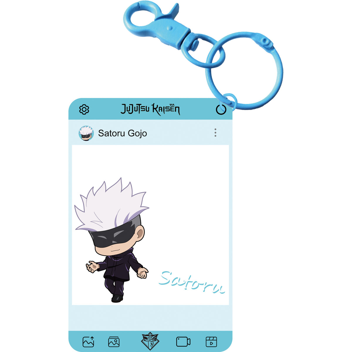 Product image Jujutsu Kaisen - Mystery Acrylic Clear Sleeve with Carabiner