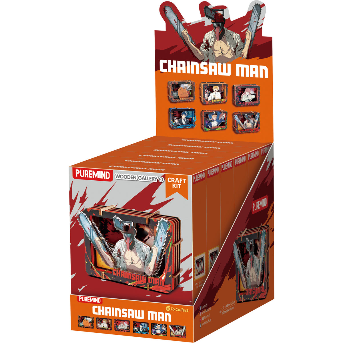 Product image Chainsaw Man - Characters Mystery Mini Wooden Picture Display E1095677