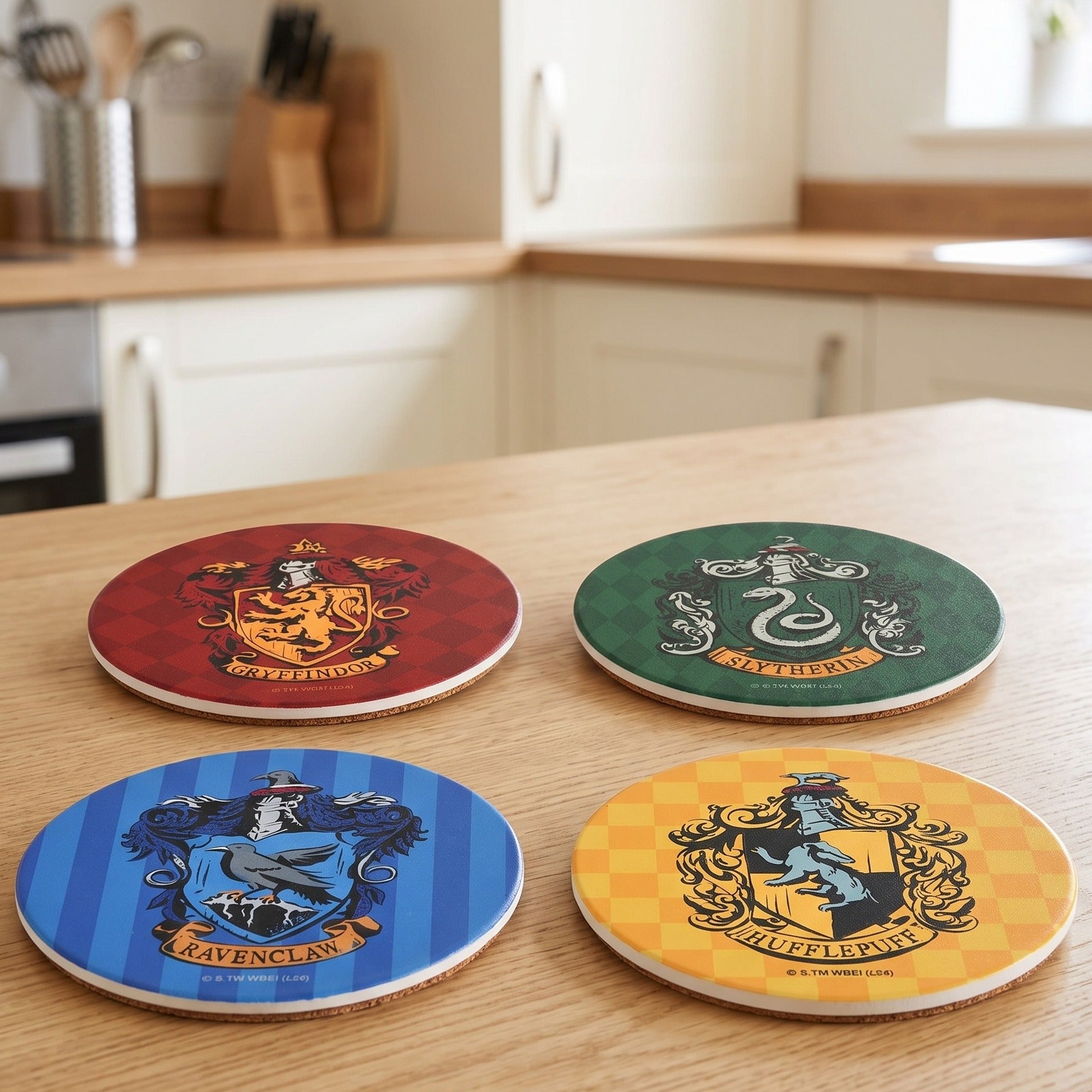 Product image Harry Potter - House Crests Coaster Set of 4