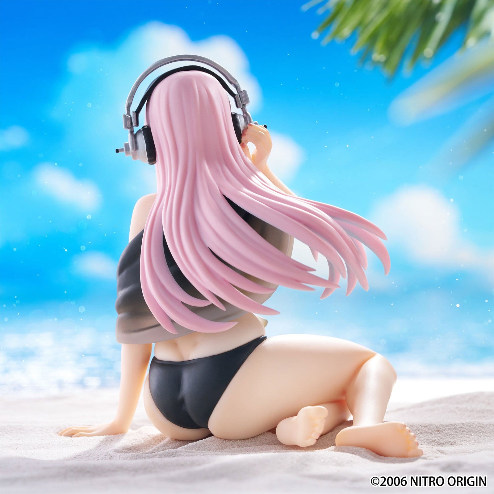 Product image Super Sonico - Noodle Stopper Figure Swimsuit Black Color Version