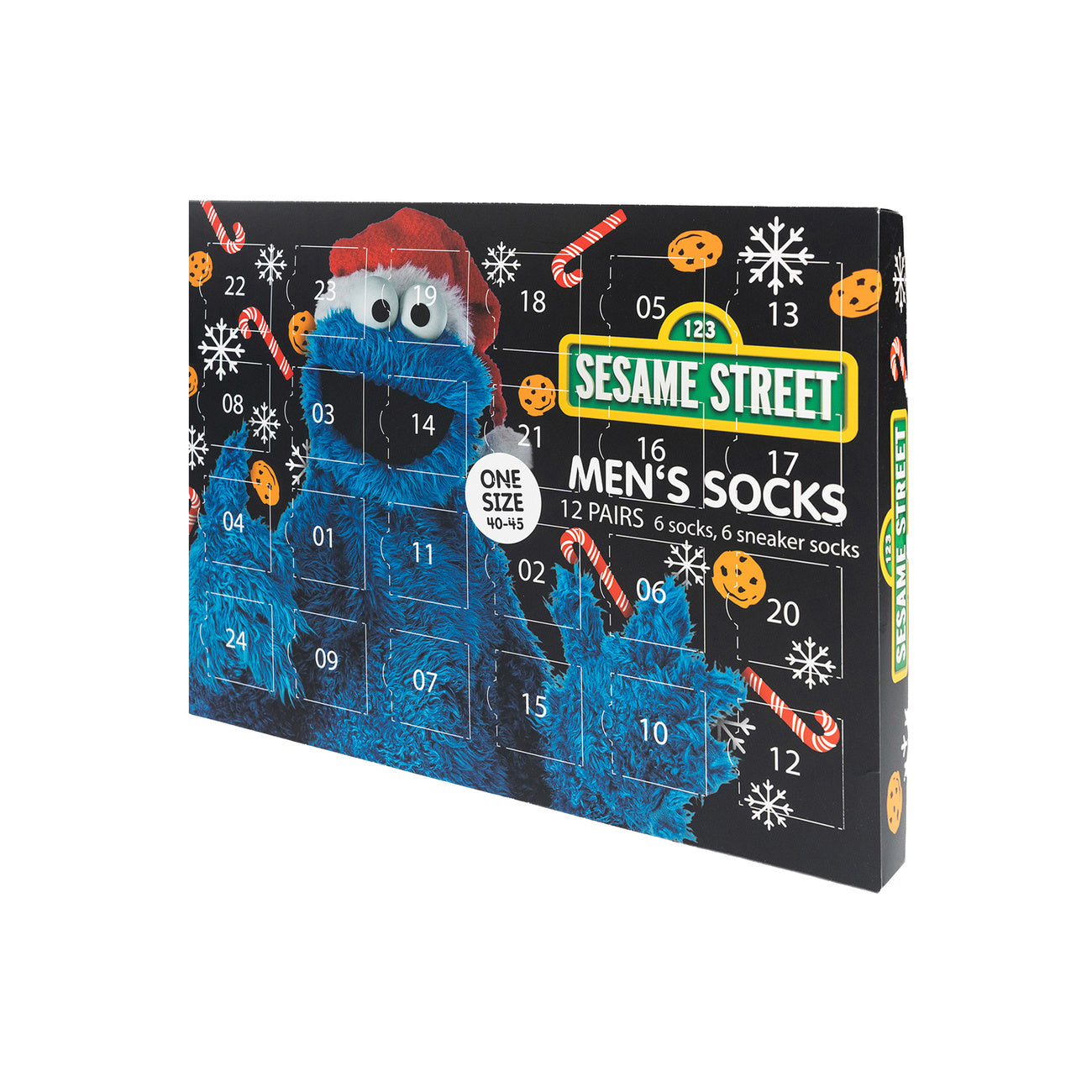 Product image Sesame Street - Cookie Monster Socks Advent Calendar