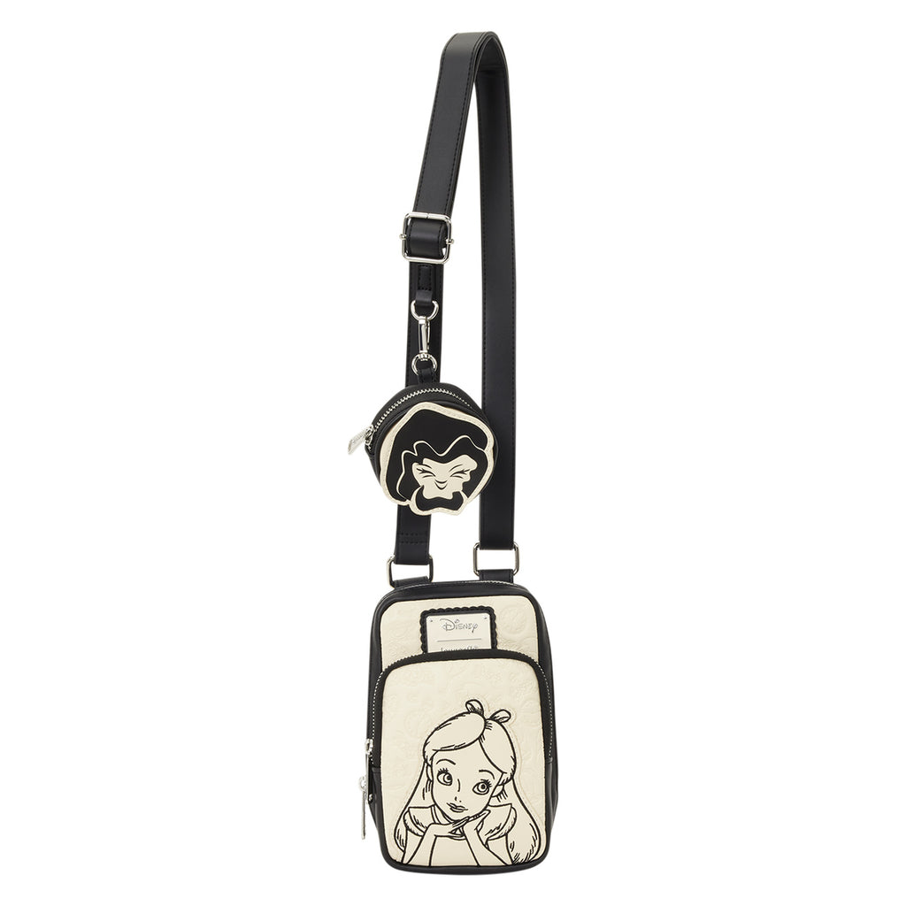 Product image Alice in Wonderland - Floral Crossbody Bag with Wallet