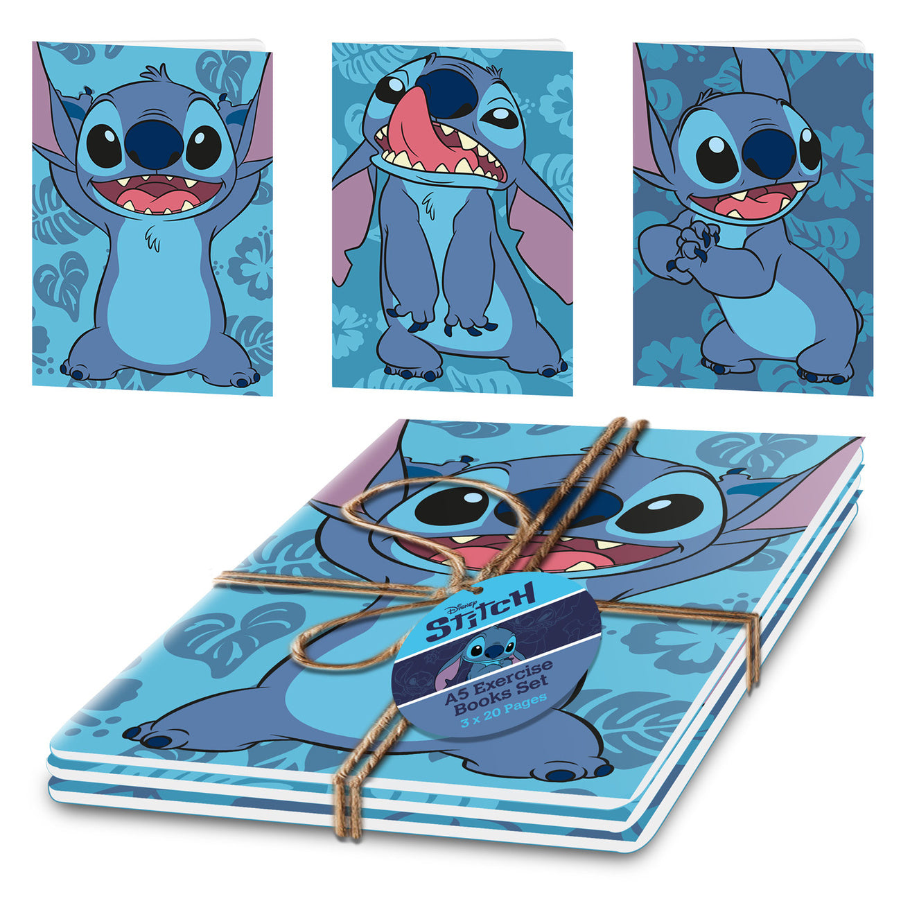 Product image Stitch Notebooks Set of 3 - Lilo & Stitch