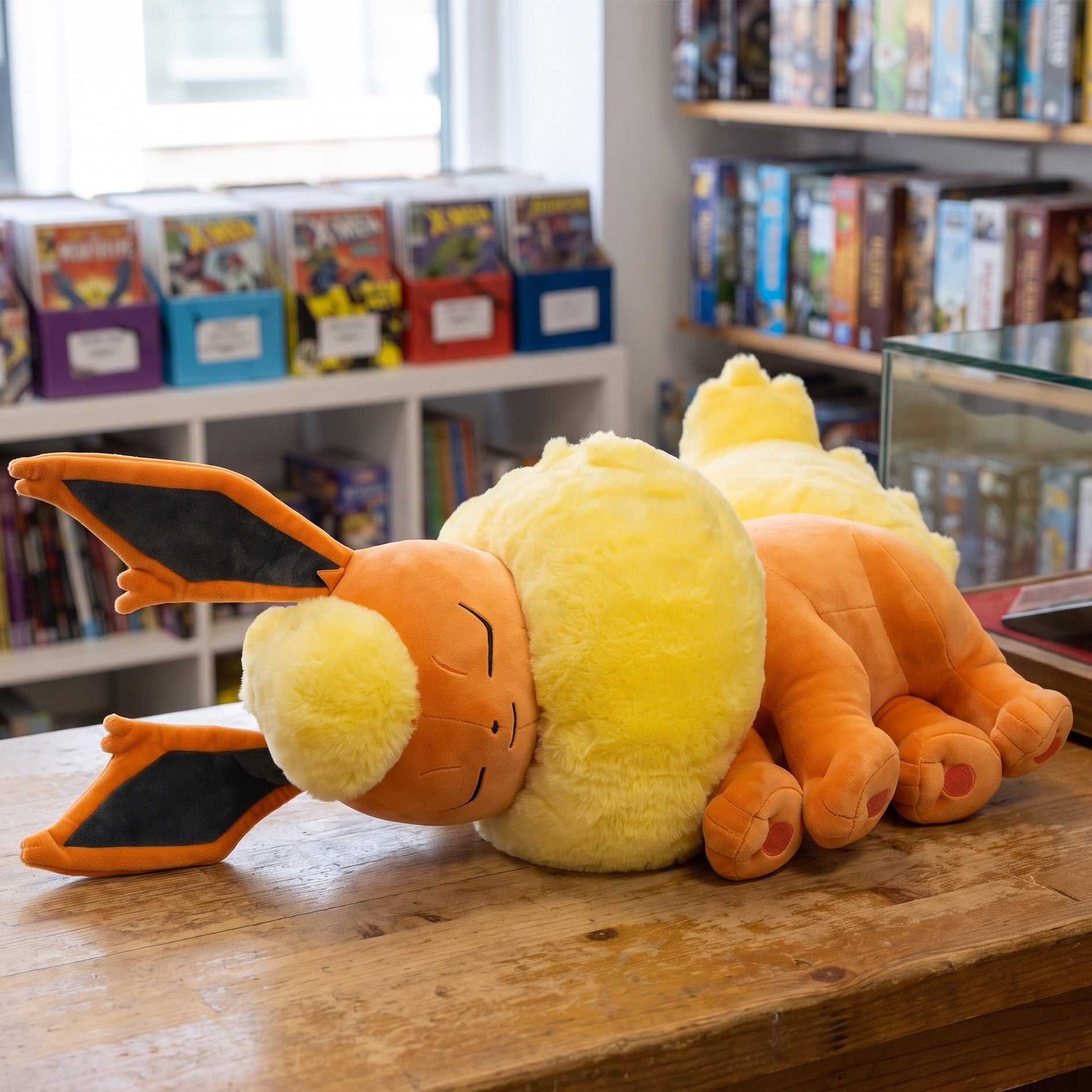 Product image Pokémon - Flareon Plush Figure Sleeping