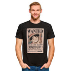 Product image One Piece - Luffy Wanted T-Shirt black