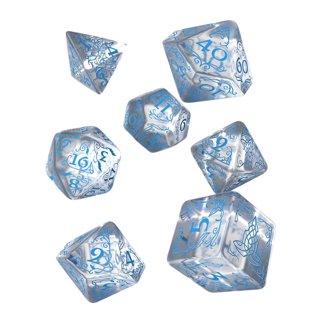 Product image The Lord of the Rings - Rivendell Water RPG Dice Set 7 pcs