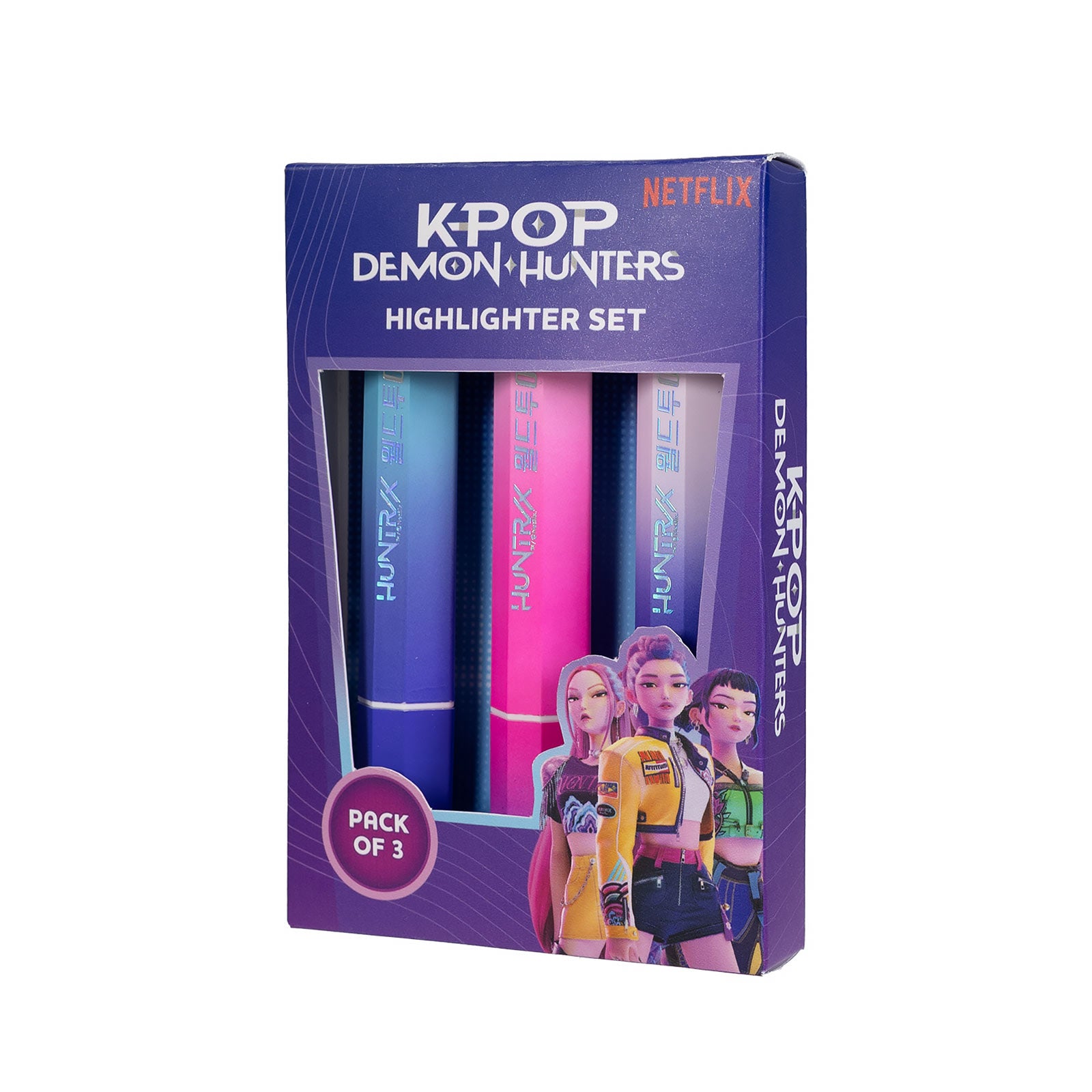 Product image KPop Demon Hunters - Huntrix Highlighter 3-Pack