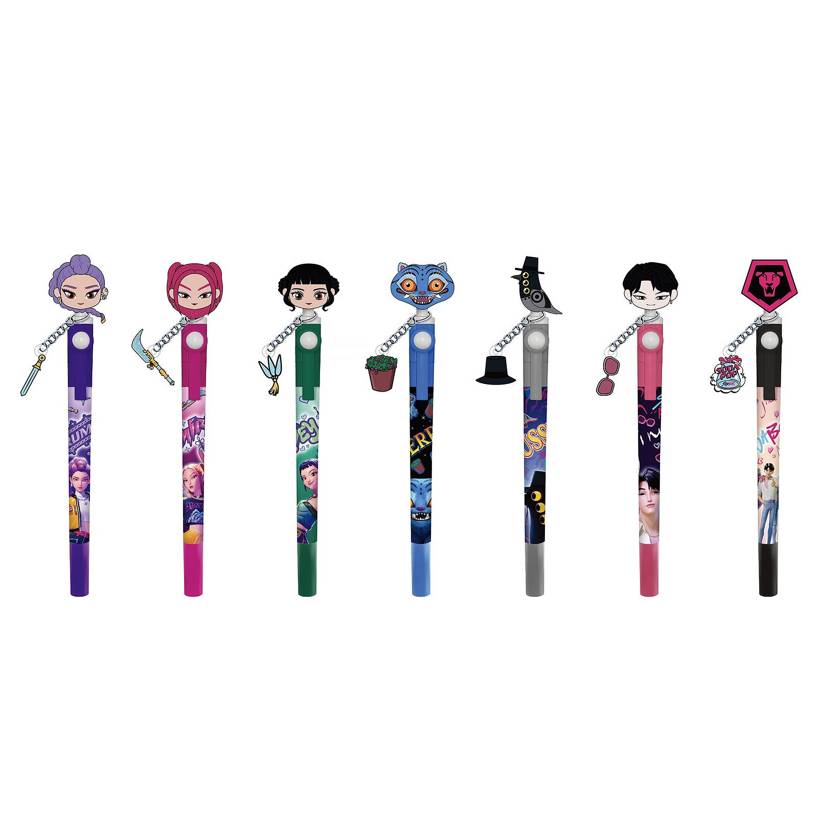 Product image KPop Demon Hunters - Mystery Characters 3D Pens 16-Piece Display E1096251