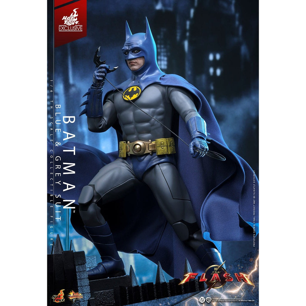 Product image The Flash - Batman Masterpiece Action Figure 1:6 Blue & Grey Suit Limited Edition