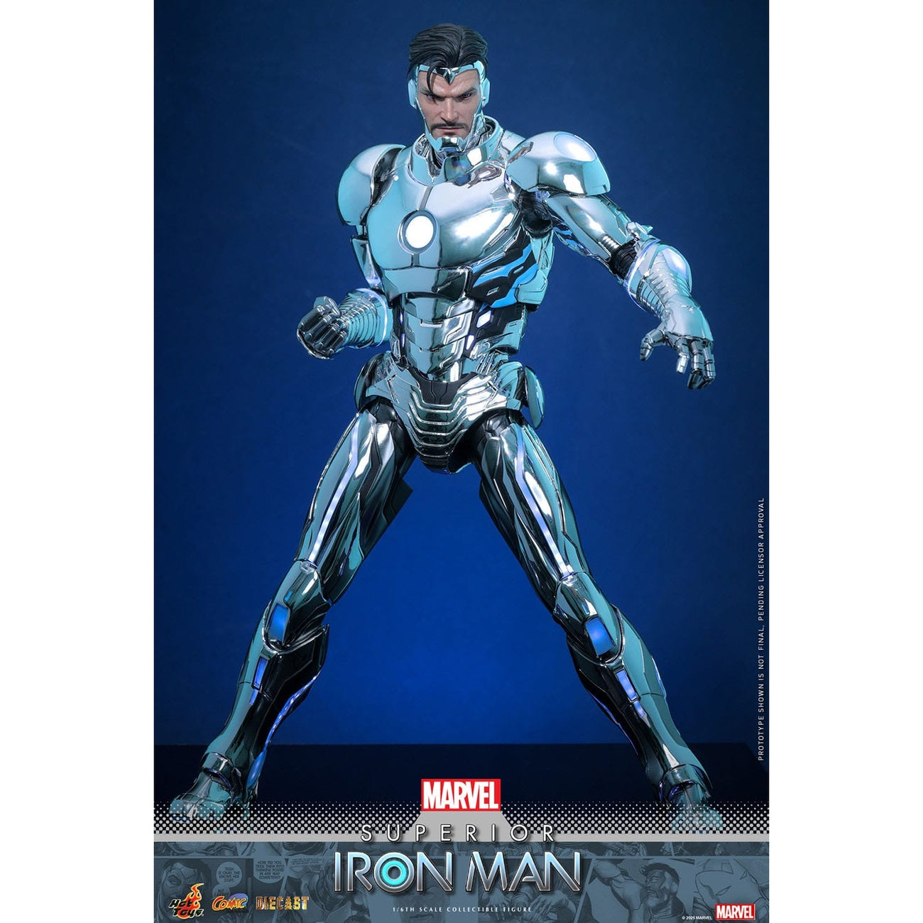 Product image Marvel Comic - Superior Iron Man Masterpiece 1:6 Action Figure