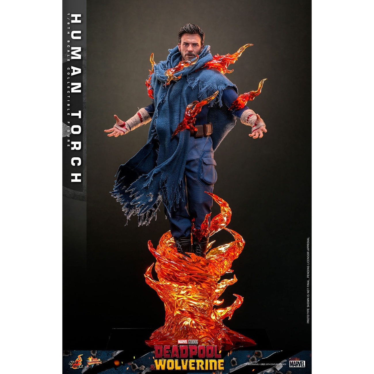 Product image Deadpool & Wolverine - Human Torch Masterpiece 1:6 Action Figure