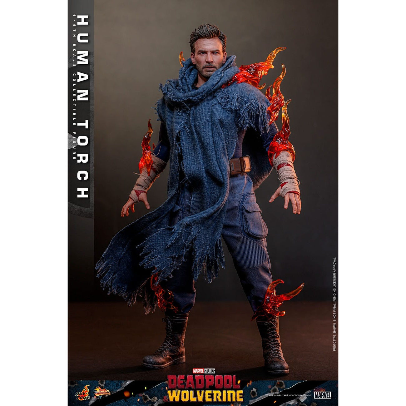 Product image Deadpool & Wolverine - Human Torch Masterpiece 1:6 Action Figure