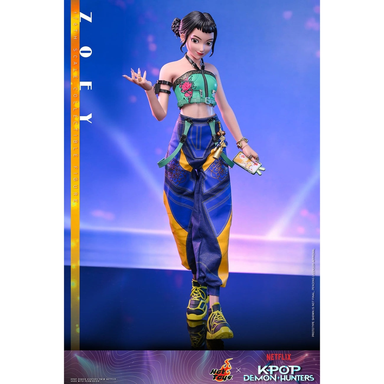 Product image KPop Demon Hunters – Zoey 1:6 Action Figure