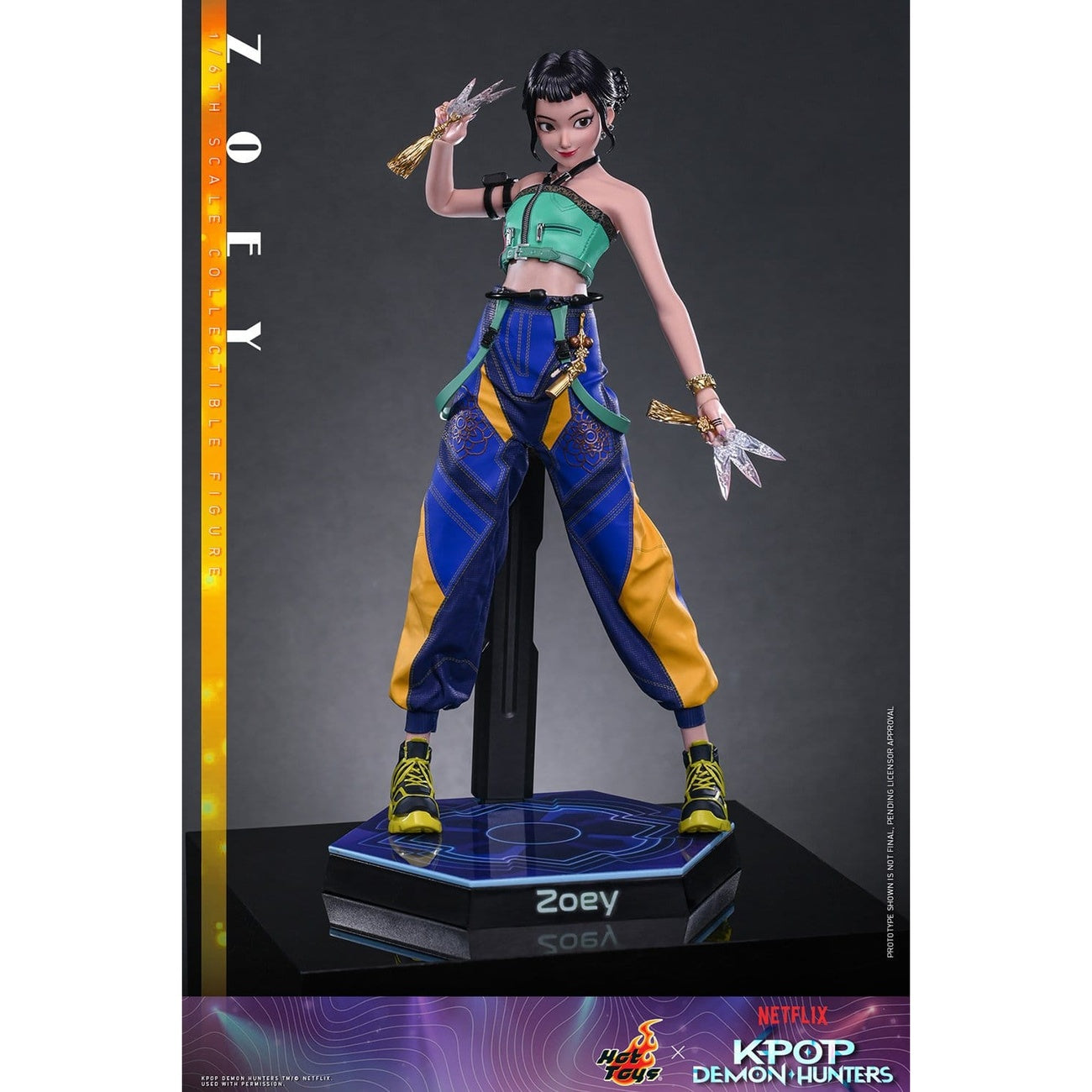 Product image KPop Demon Hunters – Zoey 1:6 Action Figure