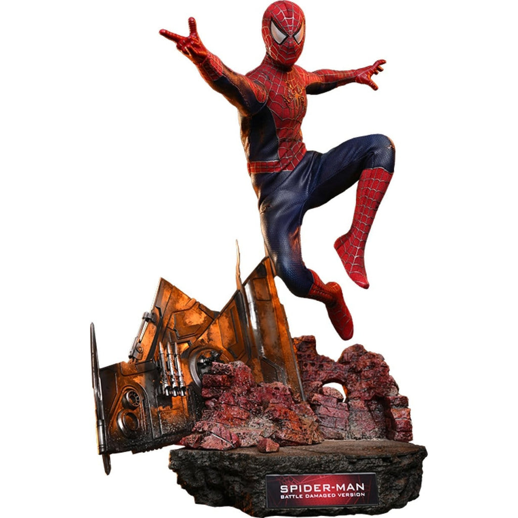 Product image Marvel - Spider-Man Masterpiece 1:6 Scale Action Figure Battle Damaged Version