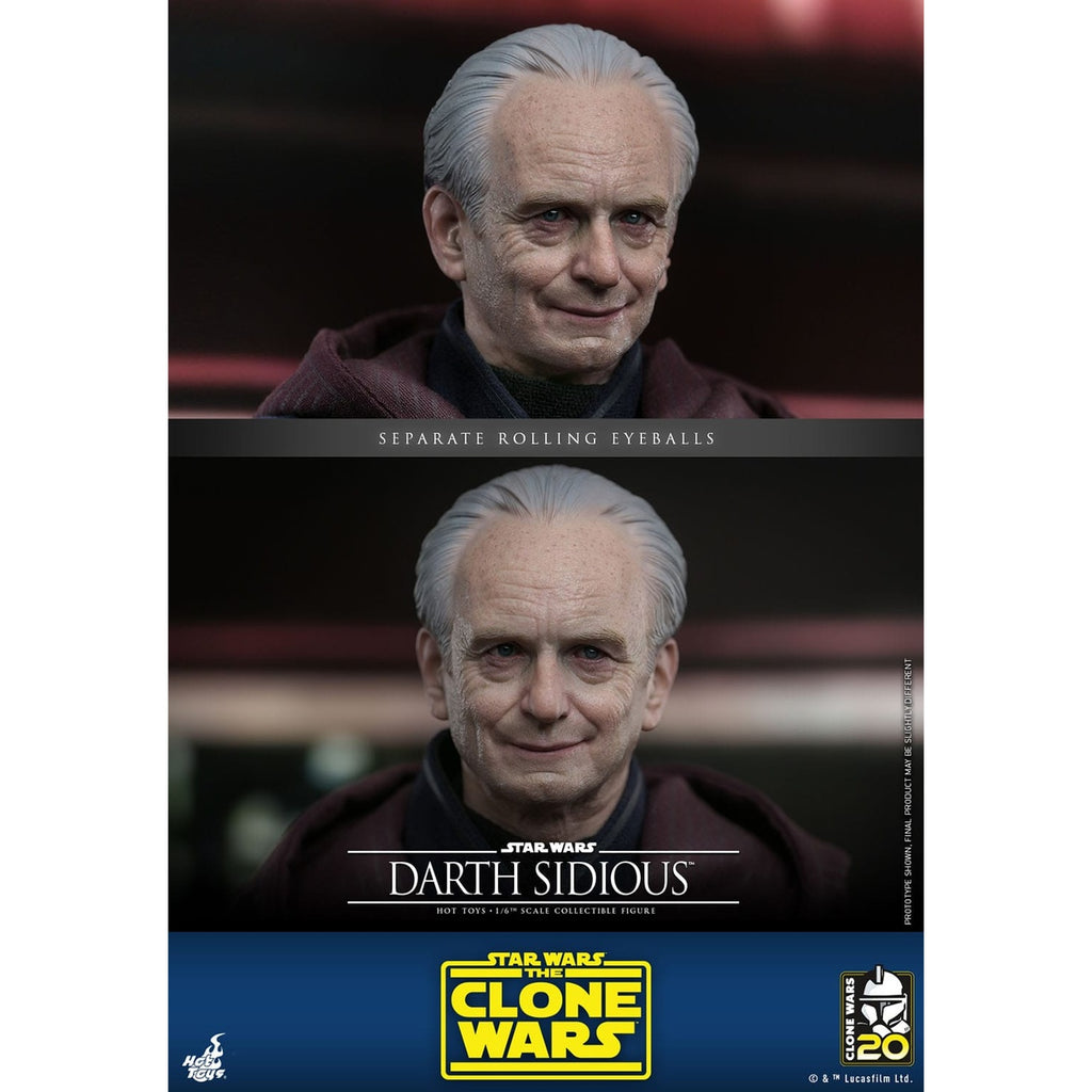 Product image Star Wars: The Clone Wars - Darth Sidious Action Figure 1:6