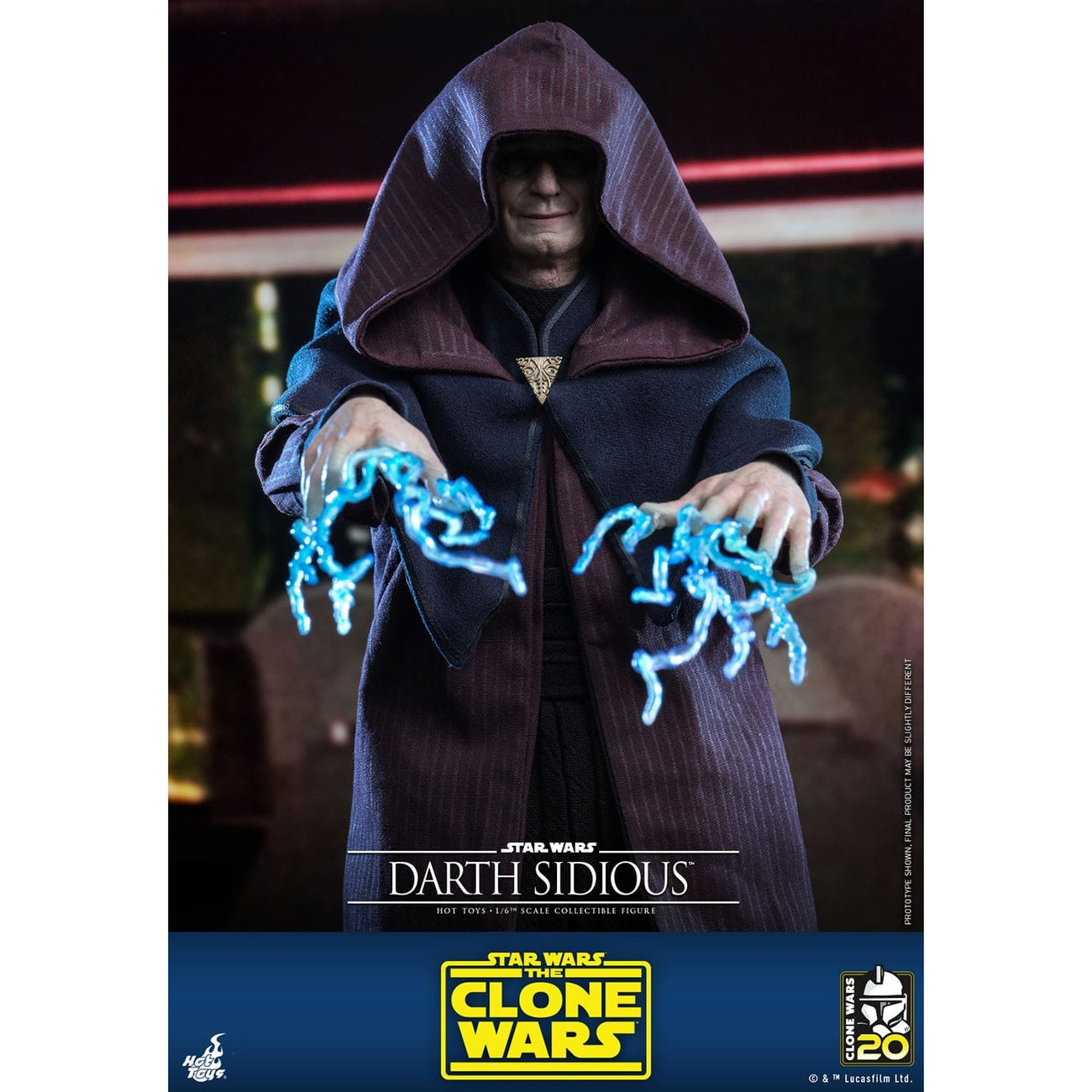 Product image Star Wars: The Clone Wars - Darth Sidious Action Figure 1:6
