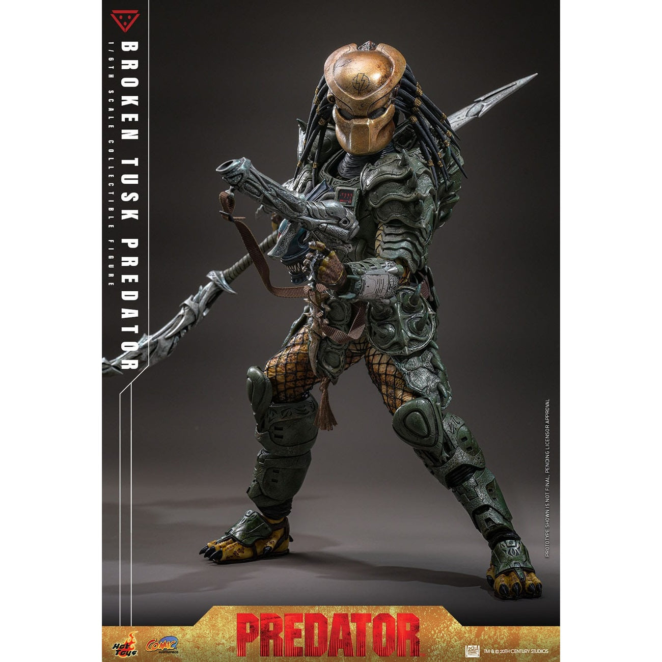 Product image Alien vs. Predator - Broken Tusk Predator Masterpiece 1:6 Action Figure