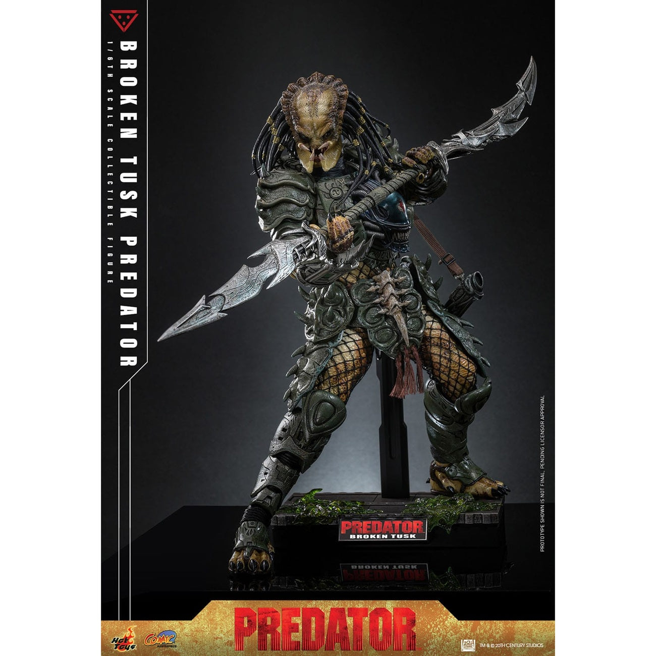 Product image Alien vs. Predator - Broken Tusk Predator Masterpiece 1:6 Action Figure
