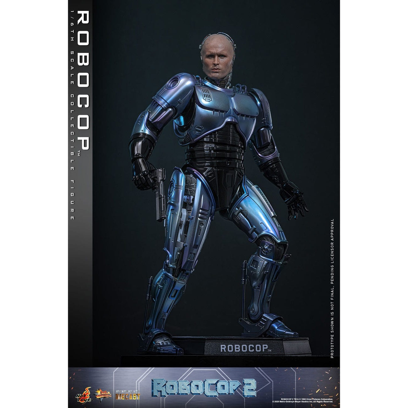 Product image RoboCop Masterpiece Diecast Action Figure 1:6 - RoboCop 2