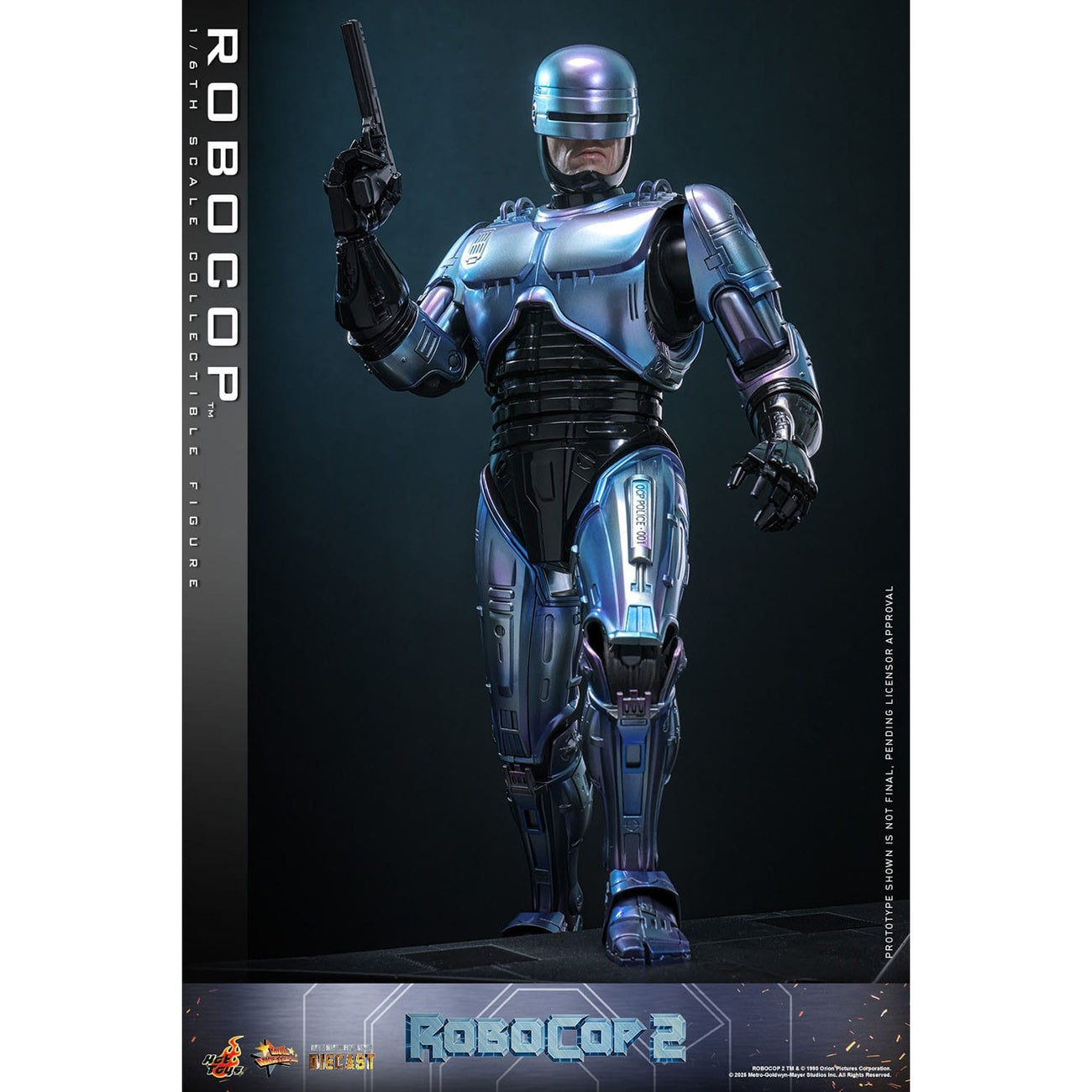 Product image RoboCop Masterpiece Diecast Action Figure 1:6 - RoboCop 2