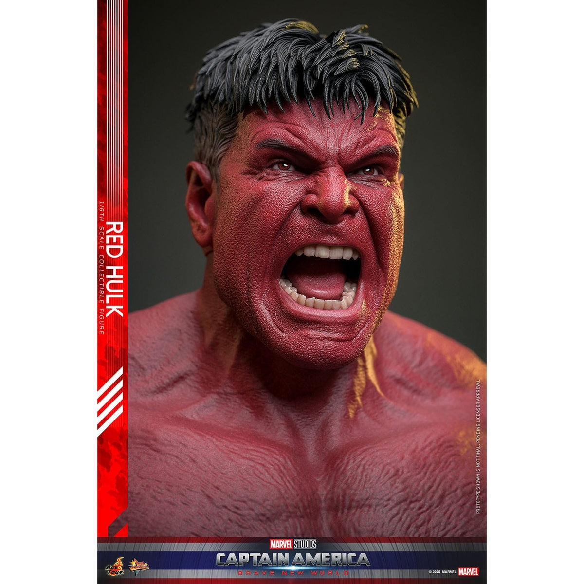 Product image Captain America: Brave New World - Red Hulk Masterpiece 1:6 Action Figure
