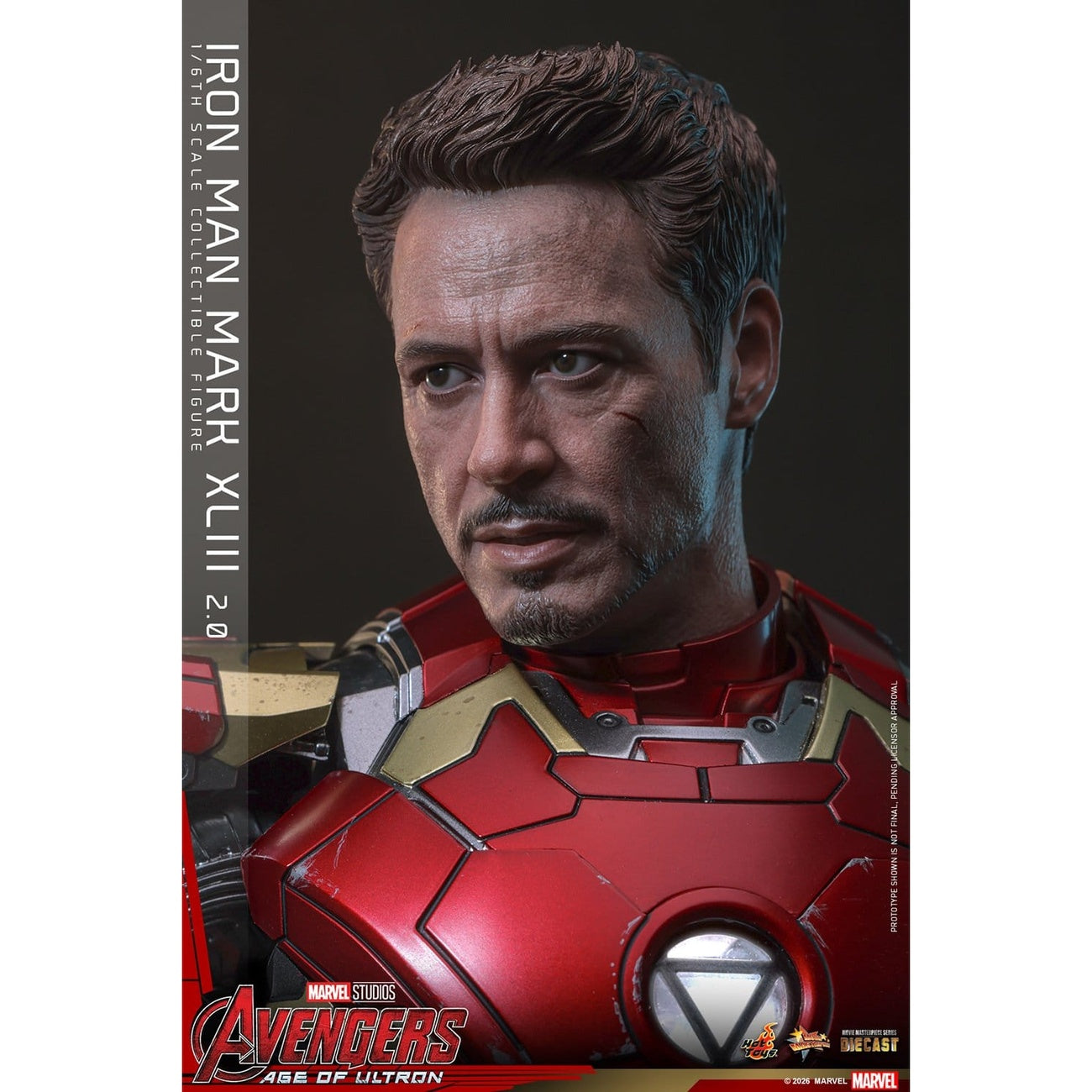 Product image Avengers: Age of Ultron - Iron Man Mark XLIII Masterpiece Diecast 1:6 Action Figure