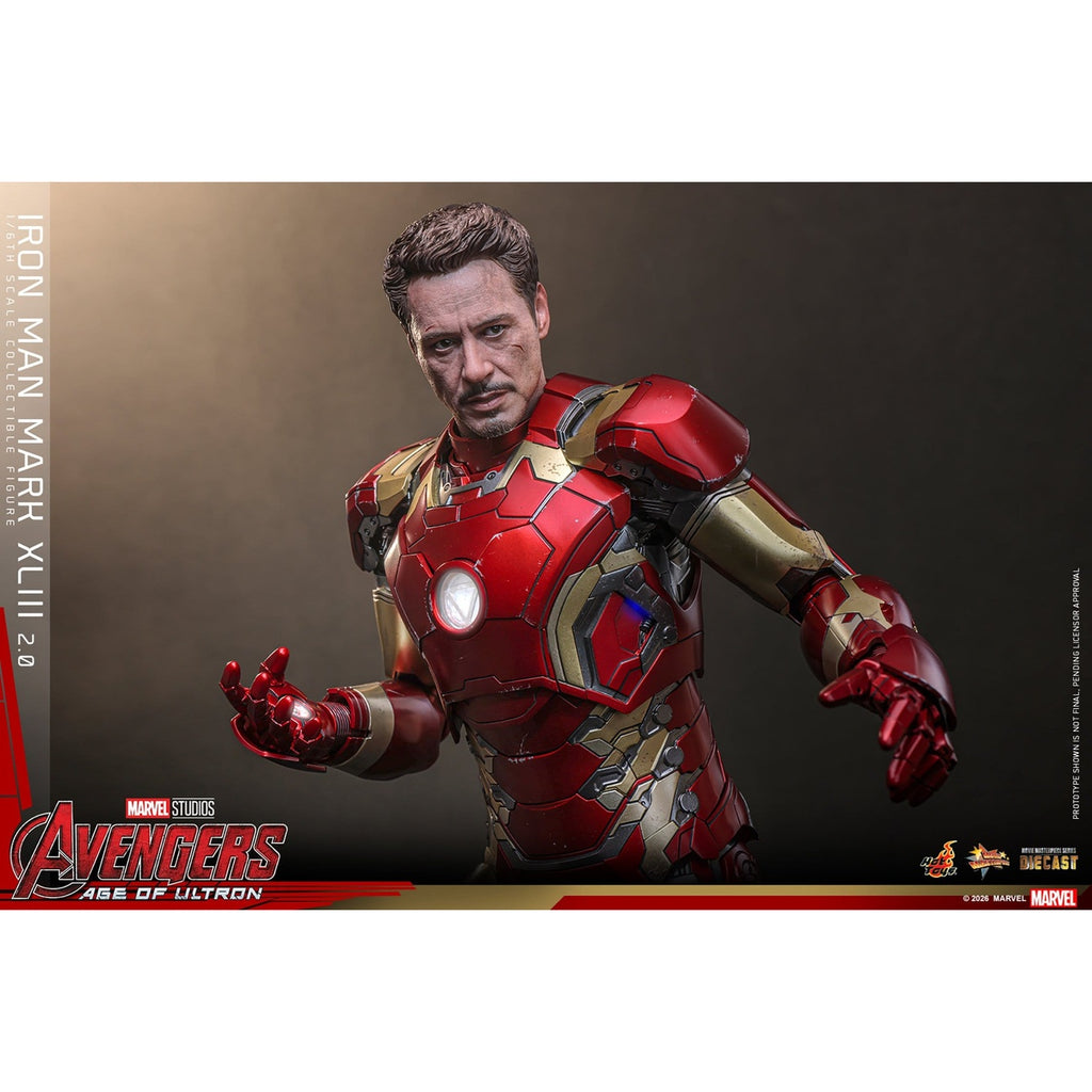 Product image Avengers: Age of Ultron - Iron Man Mark XLIII Masterpiece Diecast 1:6 Action Figure