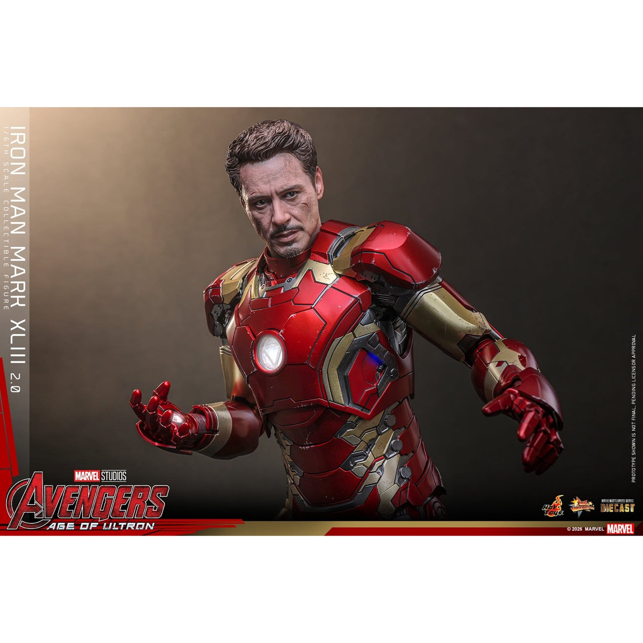 Product image Avengers: Age of Ultron - Iron Man Mark XLIII Masterpiece Diecast 1:6 Action Figure