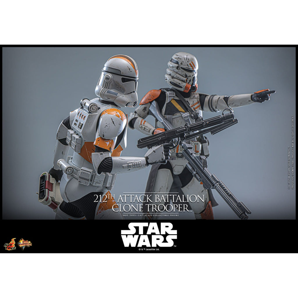 Product image Star Wars: The Clone Wars - 212th Attack Battalion Clone Trooper Action Figure 1:6 Deluxe Version