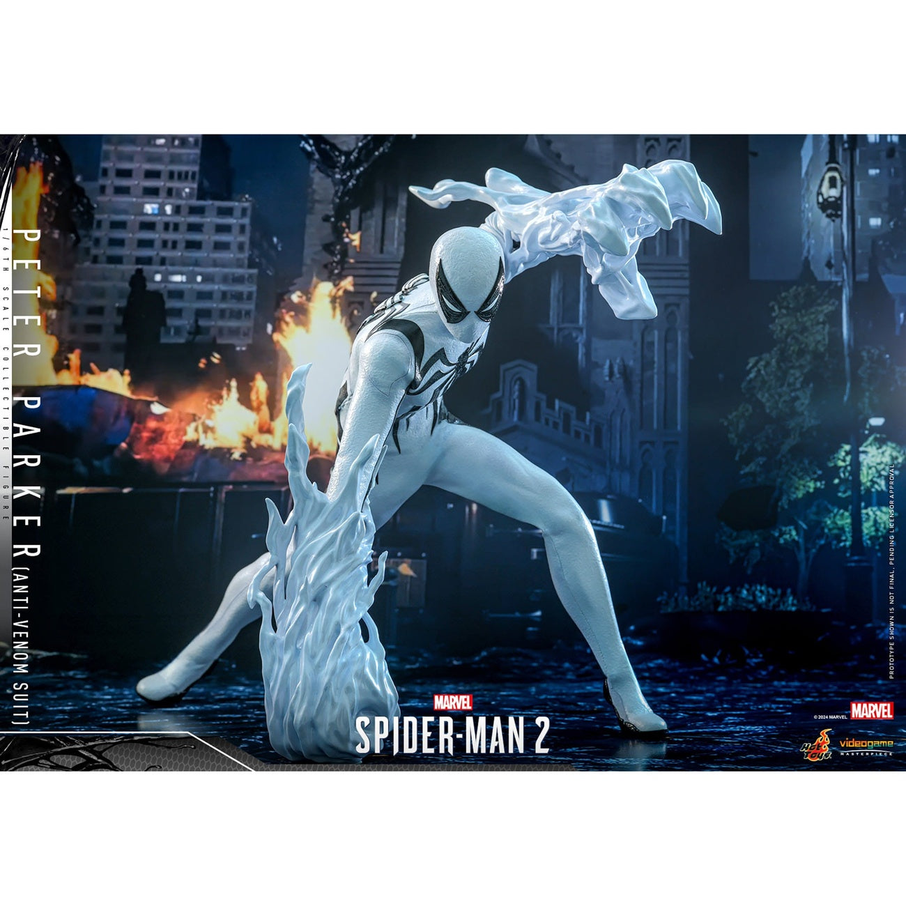 Product image Spider-Man - Peter Parker Anti-Venom Suit Masterpiece 1:6 Action Figure