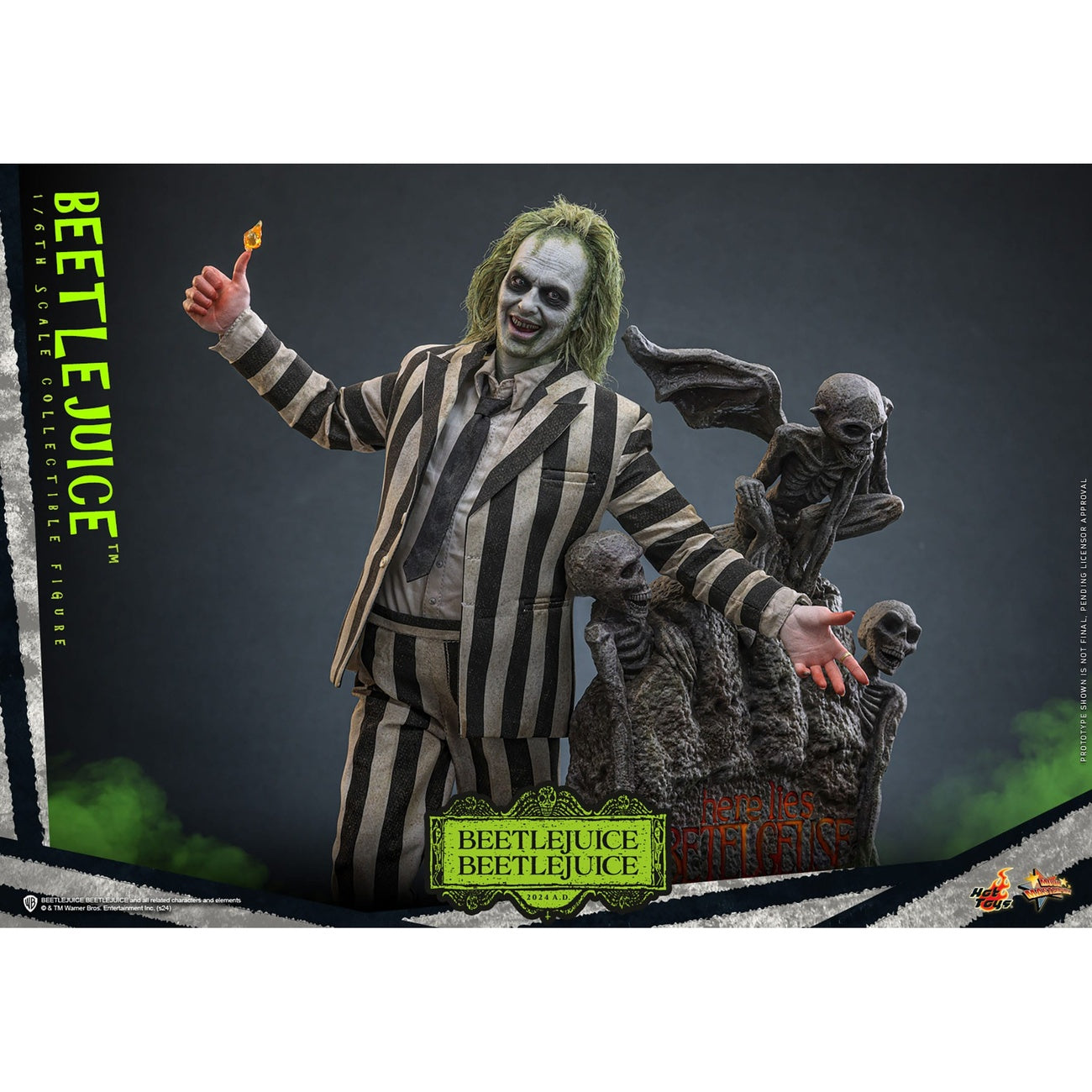 Product image Beetlejuice Masterpiece 1:6 Action Figure - Beetlejuice