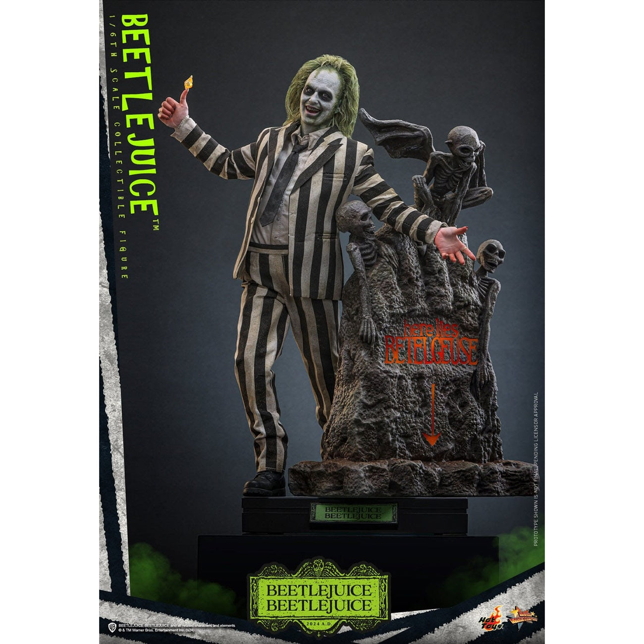 Product image Beetlejuice Masterpiece 1:6 Action Figure - Beetlejuice