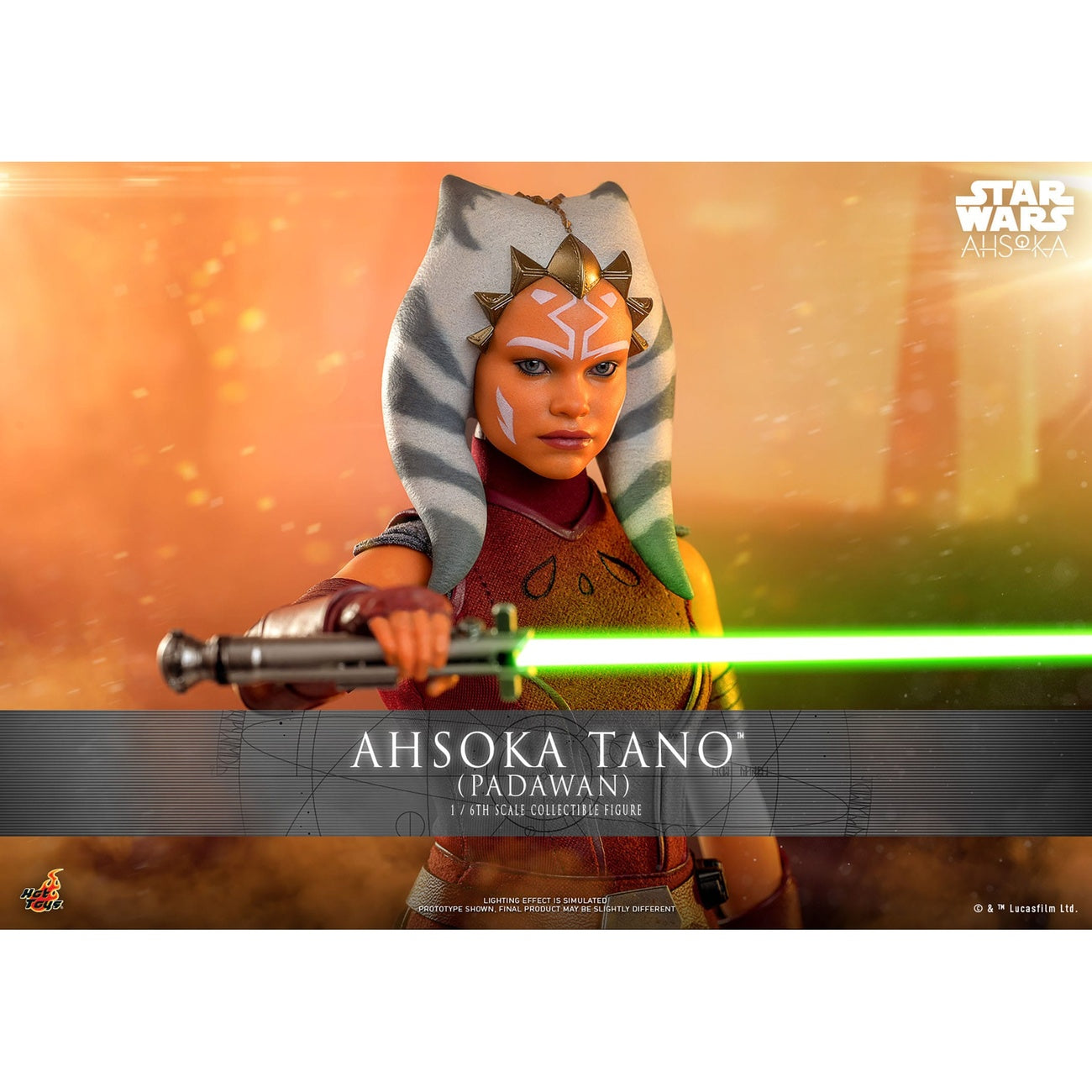 Product image Ahsoka Tano (Padawan) 1:6 Scale Action Figure - Star Wars: Ahsoka