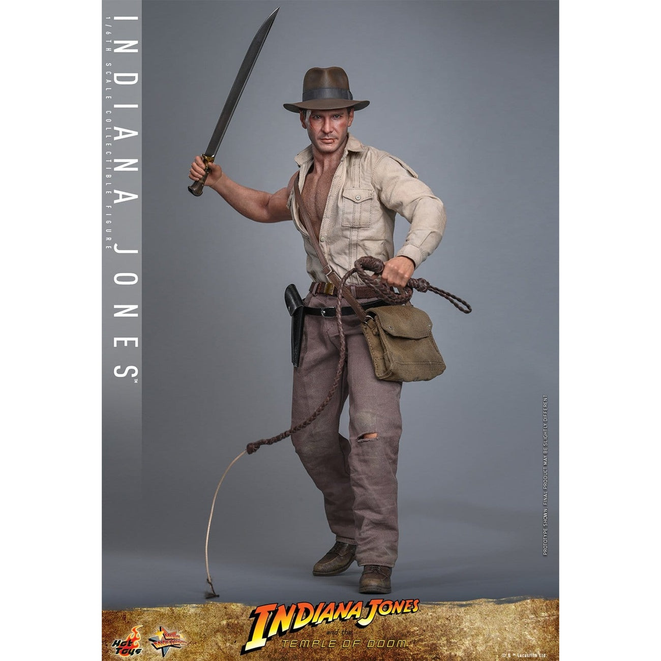 Product image Indiana Jones Masterpiece 1:6 Action Figure - Indiana Jones