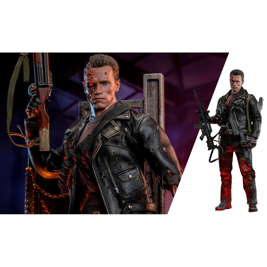 Product image T-800 Masterpiece Action Figure 1:6 Battle Damaged Version 2.0 - Terminator 2