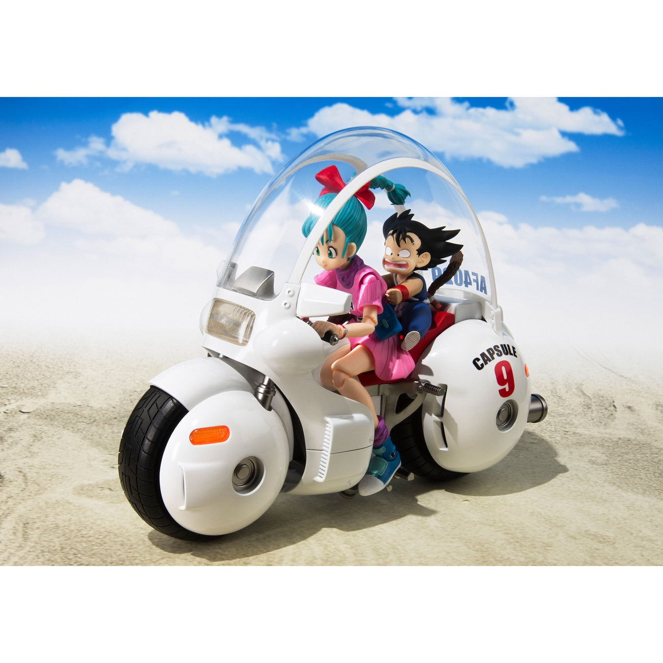 Product image Dragon Ball - Bulma with Hoipoi Capsule No. 9 S.H. Figuarts Set