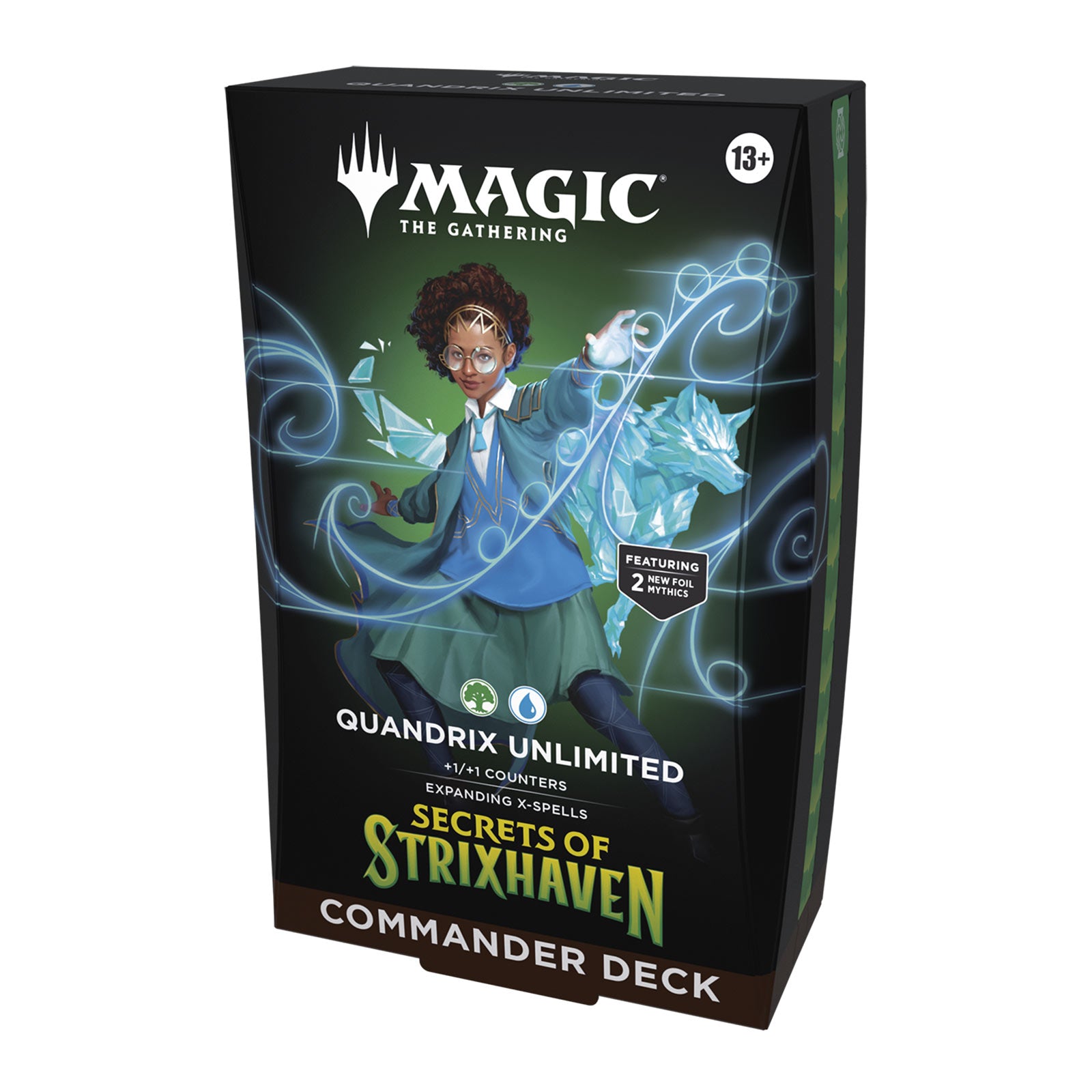 Product image Secret of Strixhaven Quandrix Unlimited Commander Deck English Version - Magic: The Gathering