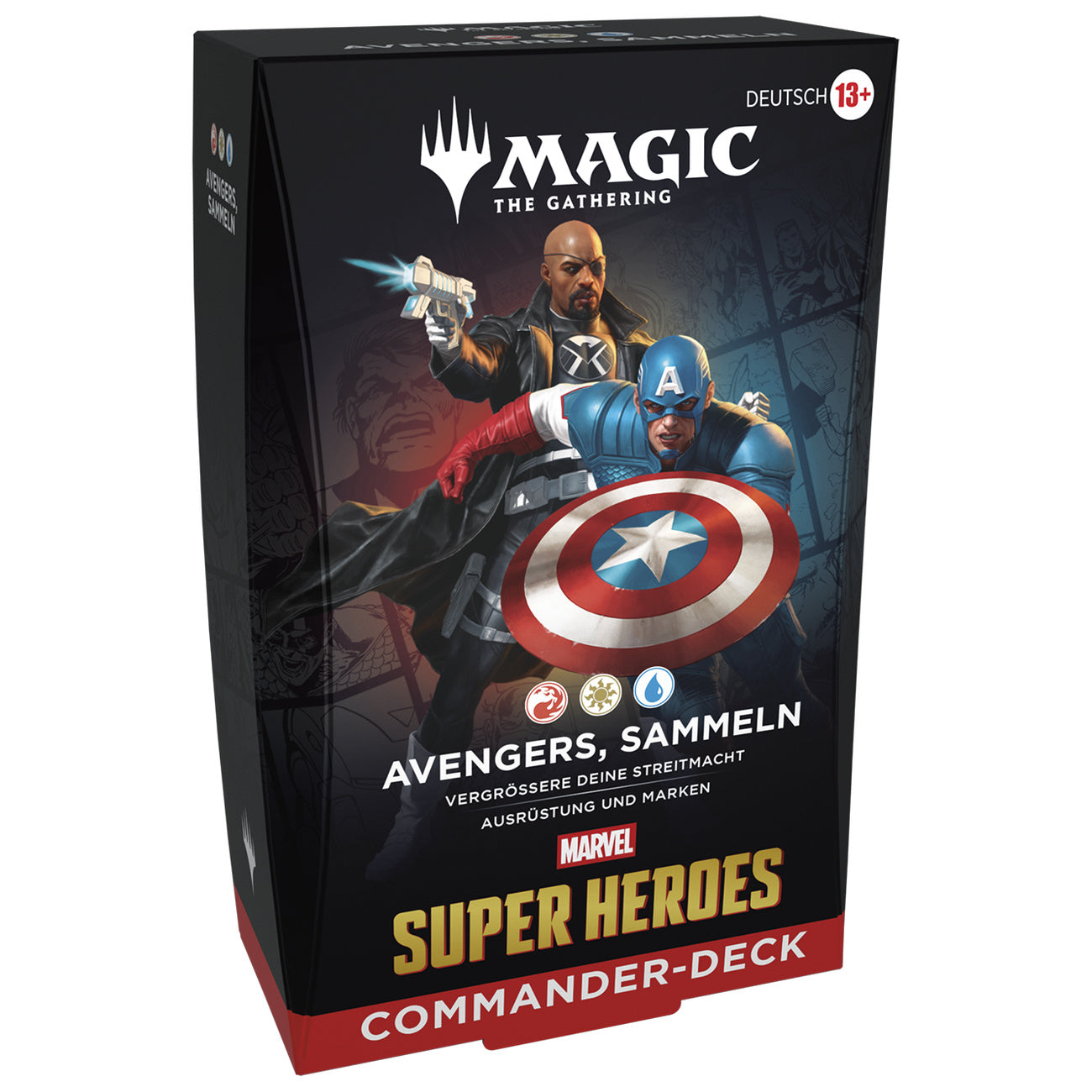 Product image Marvel Super Heroes Avengers Commander Deck German Version - Magic The Gathering