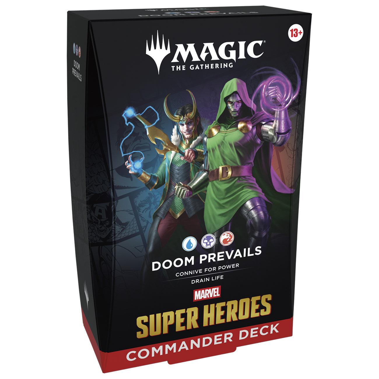Product image Marvel Super Heroes Doom Prevails Commander Deck English Version - Magic: The Gathering