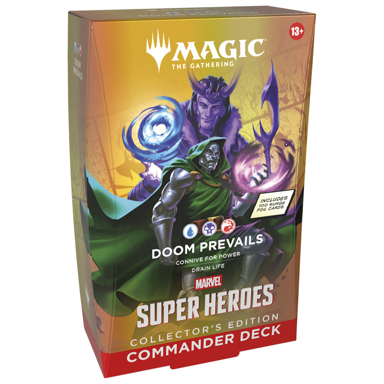 Product image Marvel Super Heroes Doom Prevails Commander Deck Collector's Edition - Magic: The Gathering