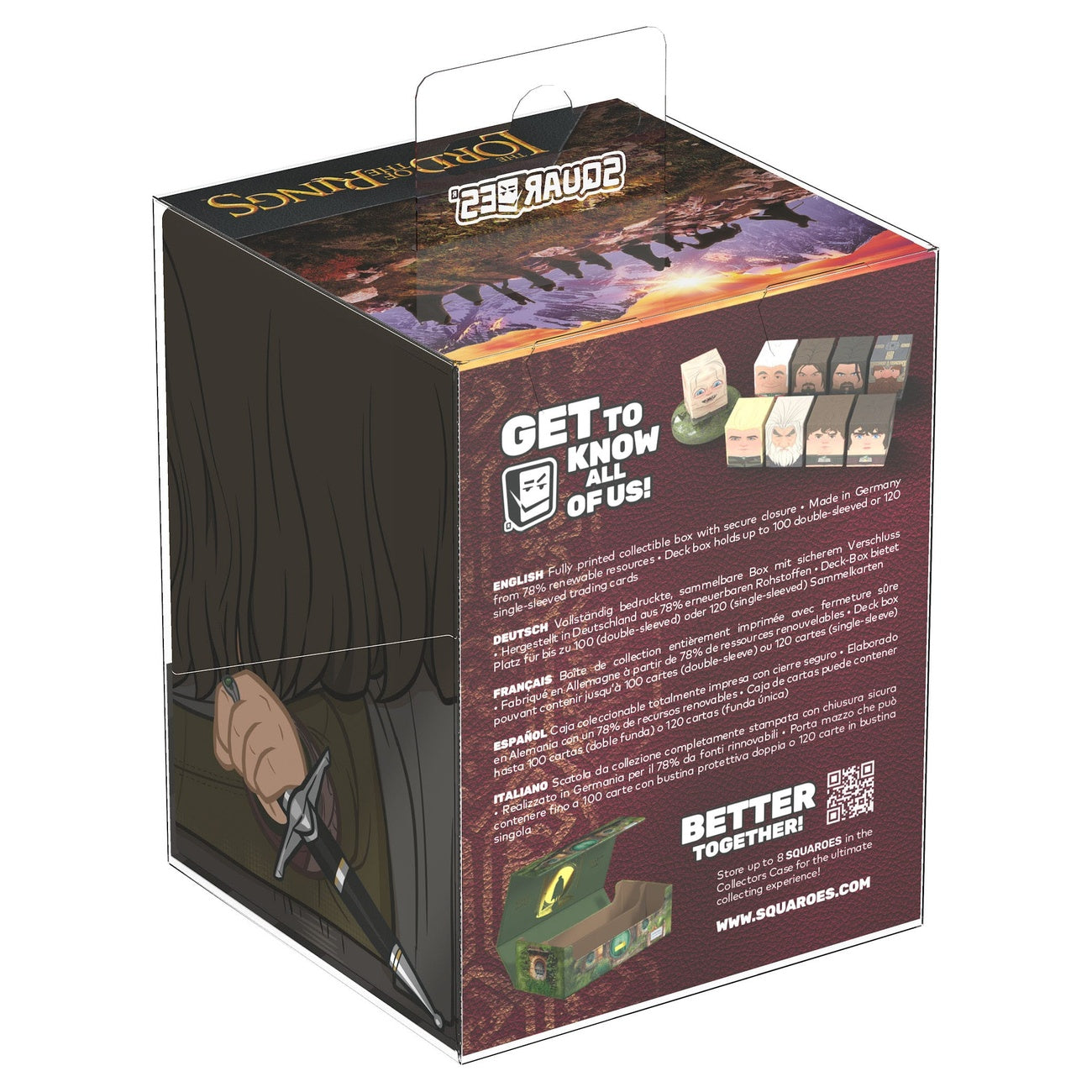 Product image Aragorn Trading Card Storage Box Ultimate Guard - The Lord of the Rings