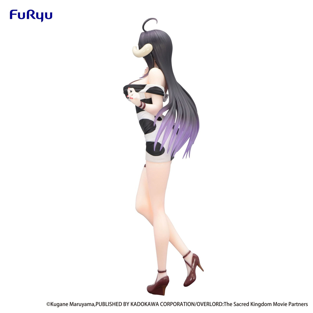 Product image Overlord Trio-Try-iT PVC Statue Albedo Mini Dress Cow Pattern Ver. 21 cm