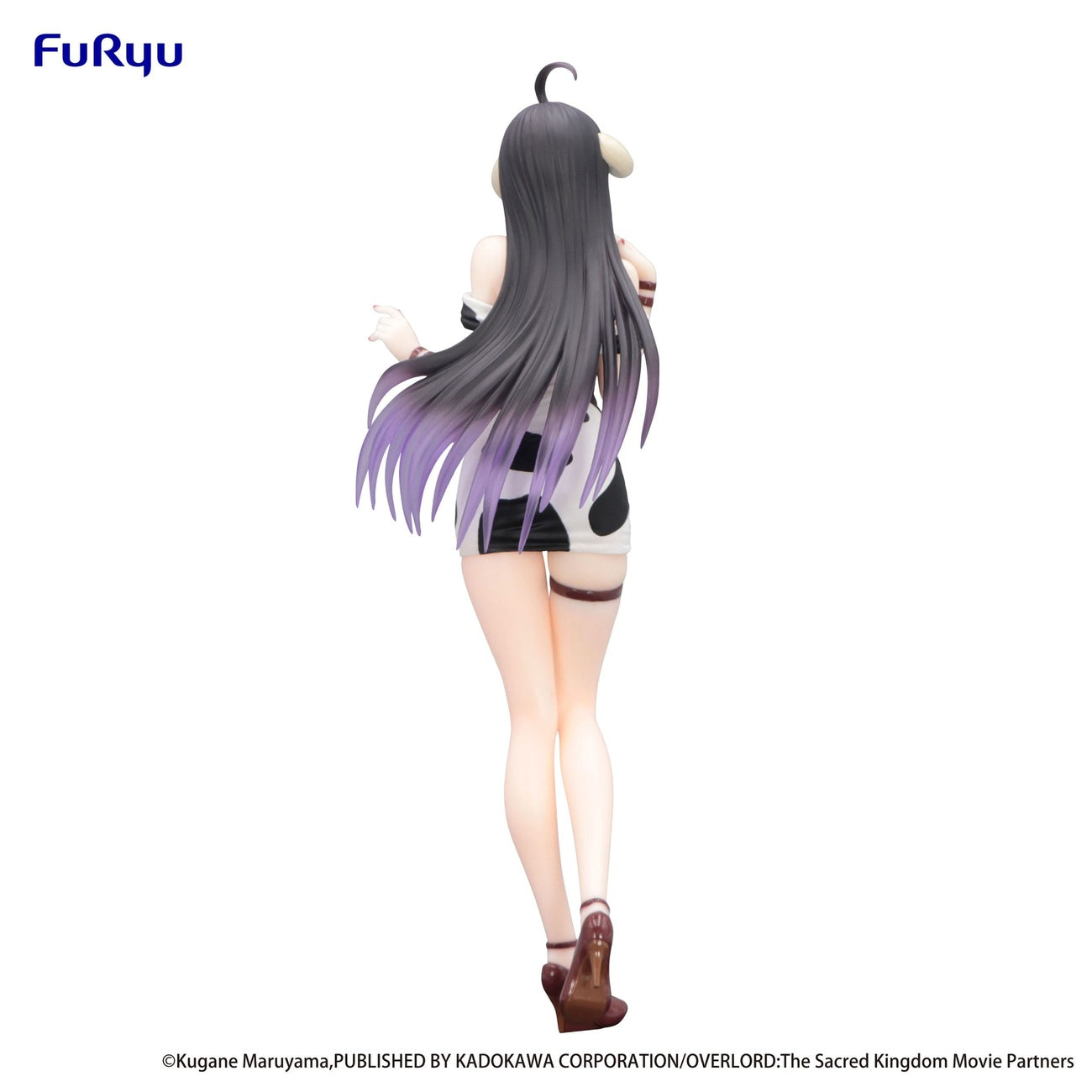 Product image Overlord Trio-Try-iT PVC Statue Albedo Mini Dress Cow Pattern Ver. 21 cm